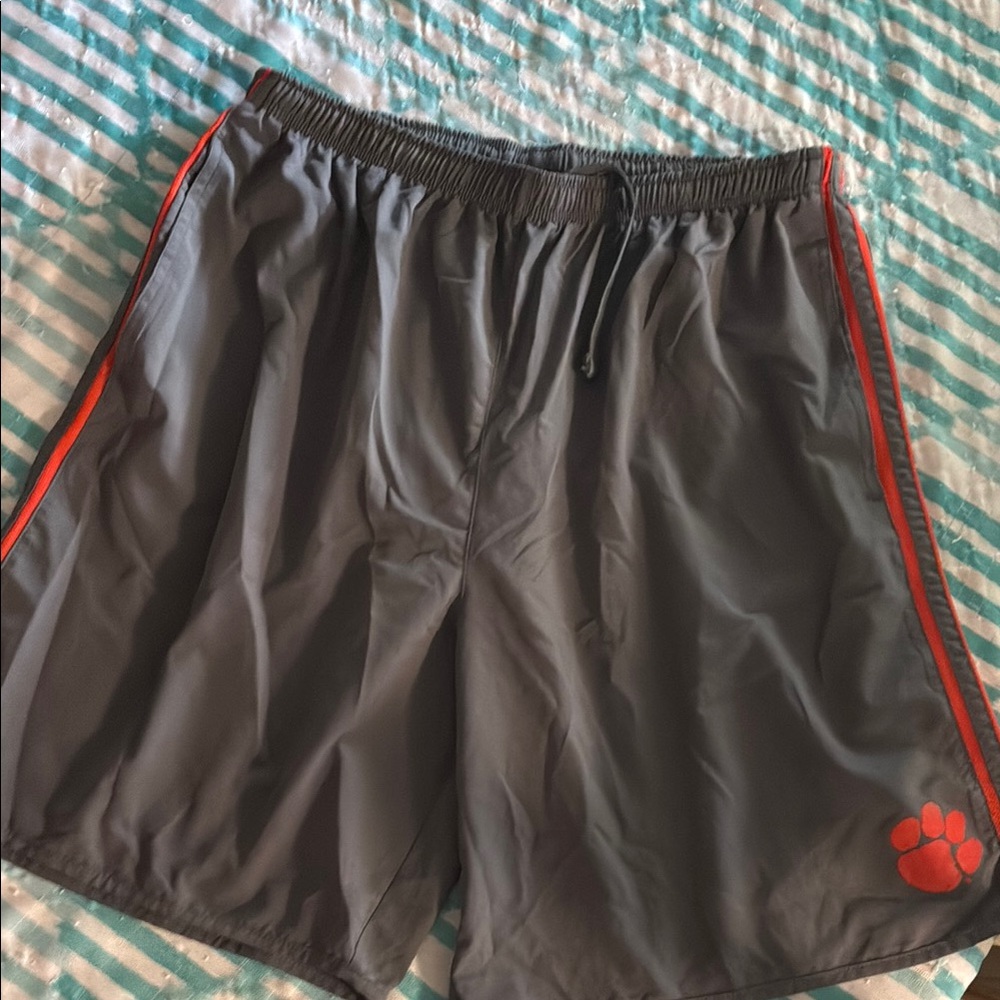 Clemson Campus Heritage Gray Athletic Shorts